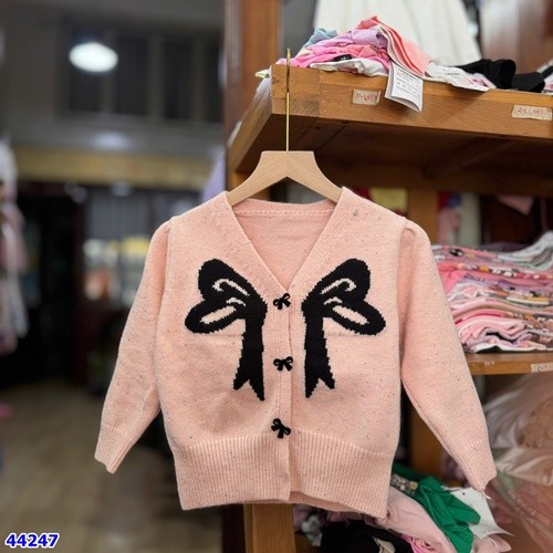 Áo Cardigan nơ