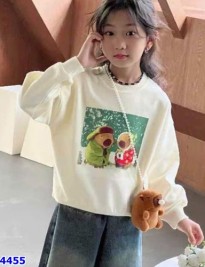 Áo sweater (tặng Capybara bông)